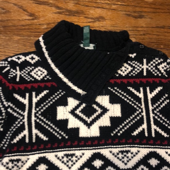 Lauren Jeans company by Ralph Lauren Nordic design sweater - Picture 4 of 7